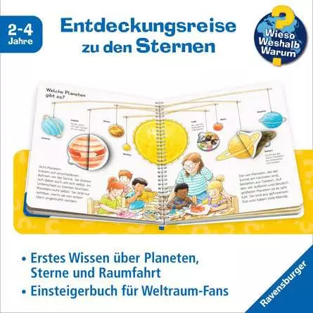 Ravensburger Wieso? Weshalb? Warum? junior, Band 72: Sonne, Mond und Sterne