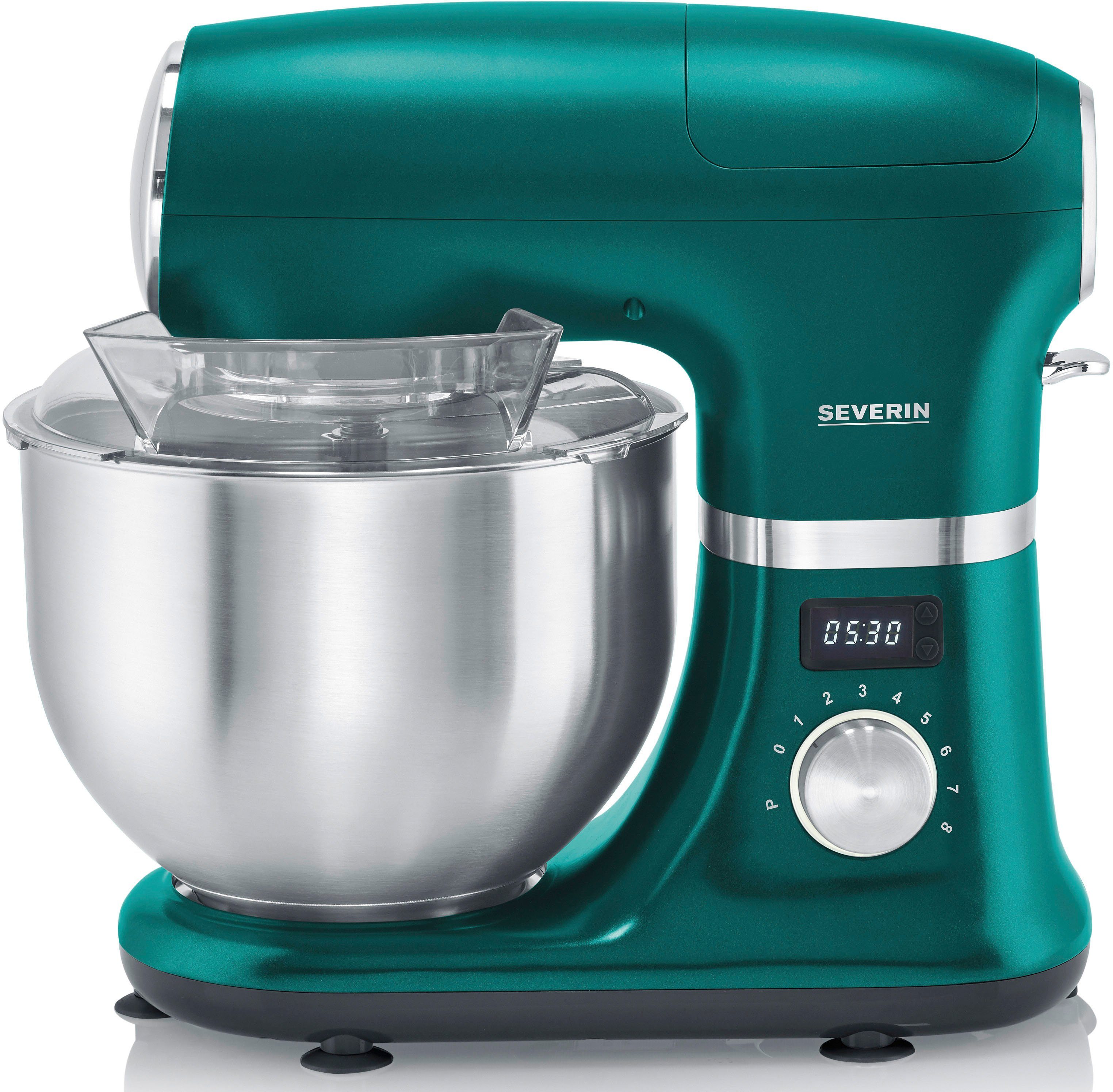 Severin Küchenmaschine 3896-088, 1000 W, 5,5 l Schüssel
