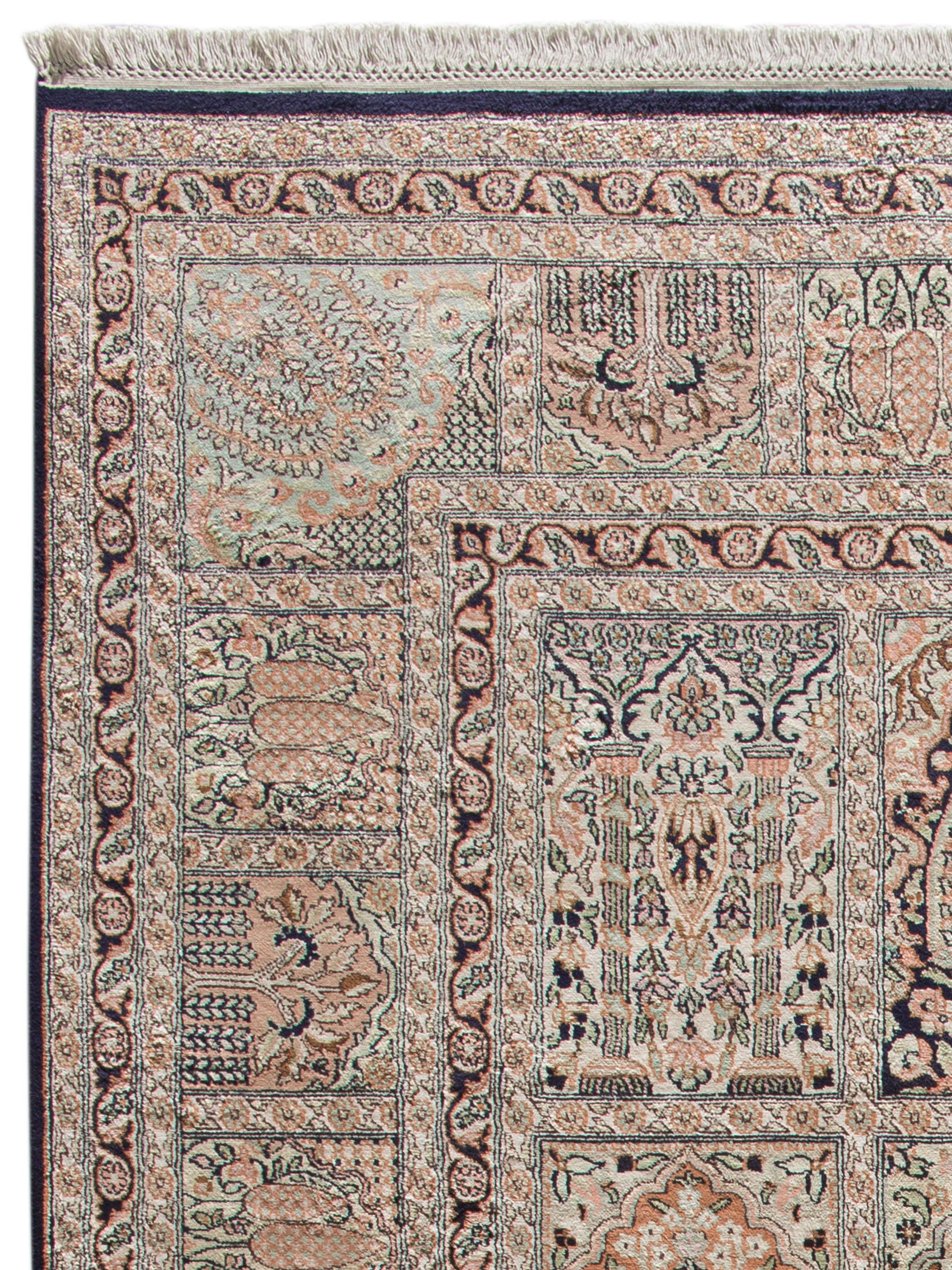 Kaschmir Seide 18/18 ca. 250 x 305 cm, Unikat / Einzelstück