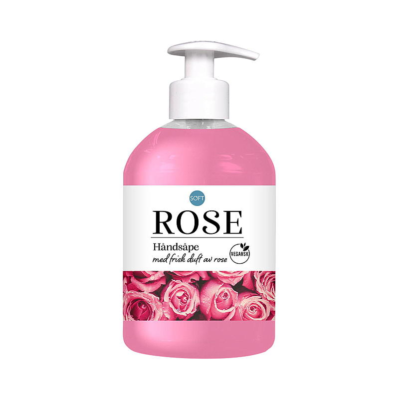 Soft Håndsåpe 500 ml Rose Soft