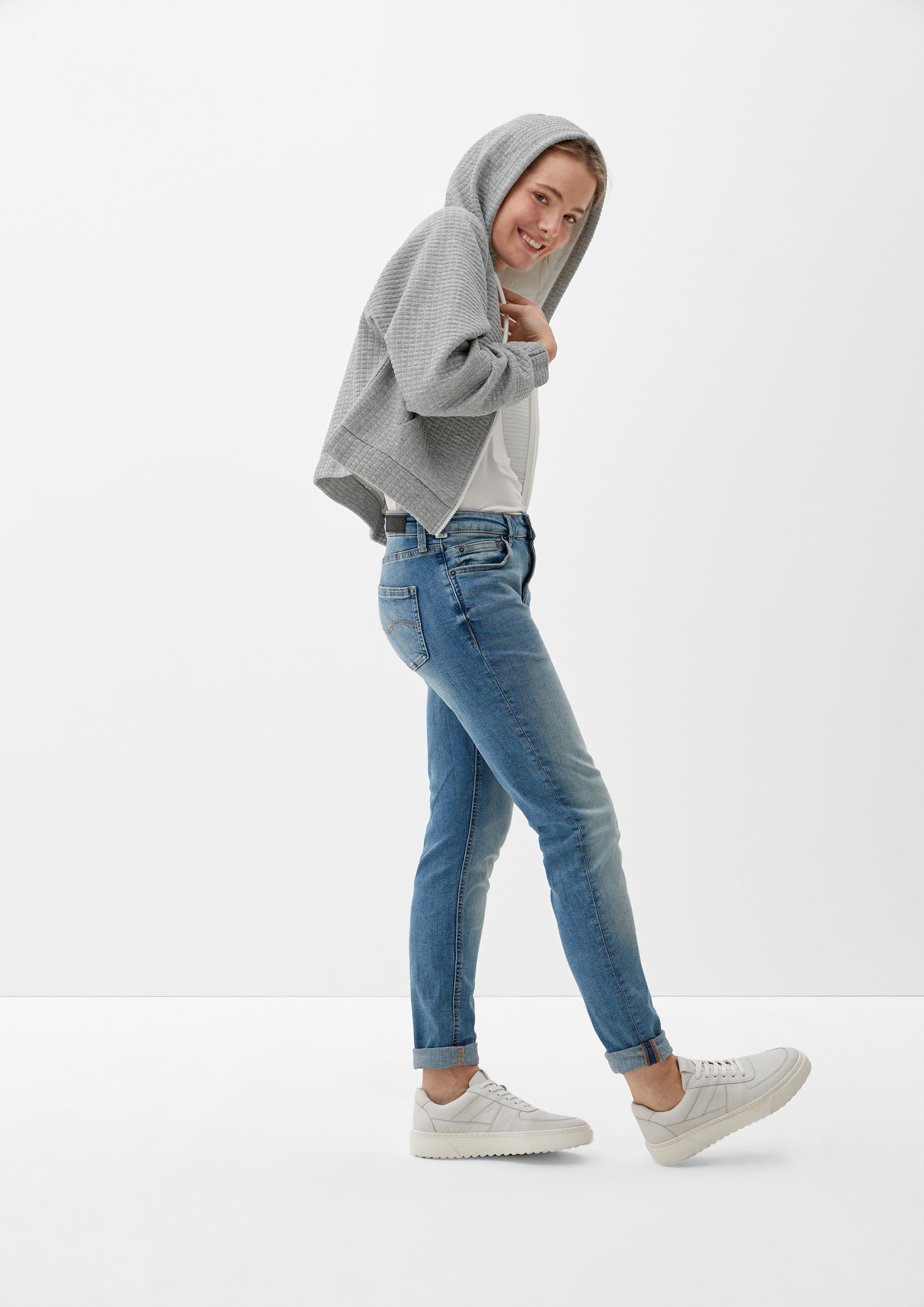 Jerseyjacke im Boxy-Style  2118397-9400