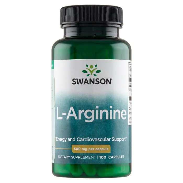 Swanson L-Αργινίνη 500 mg, 100 κάψουλες