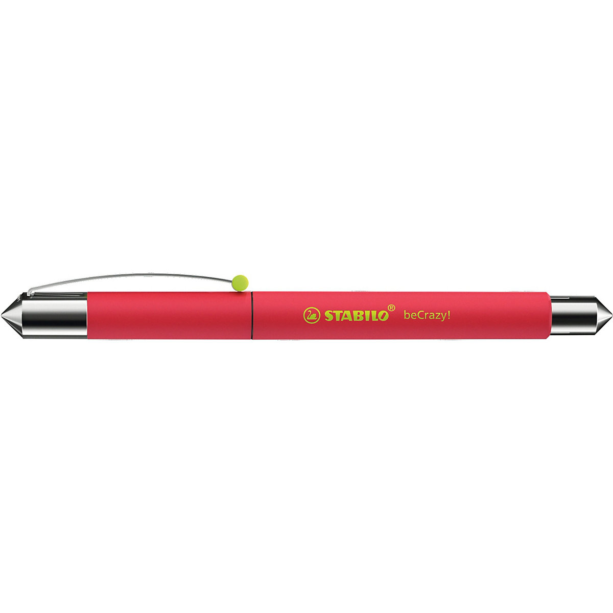 Füllhalter beCrazy! Uni Colors Links-/Rechtshänder melonenrot, inkl. 3 Patronen