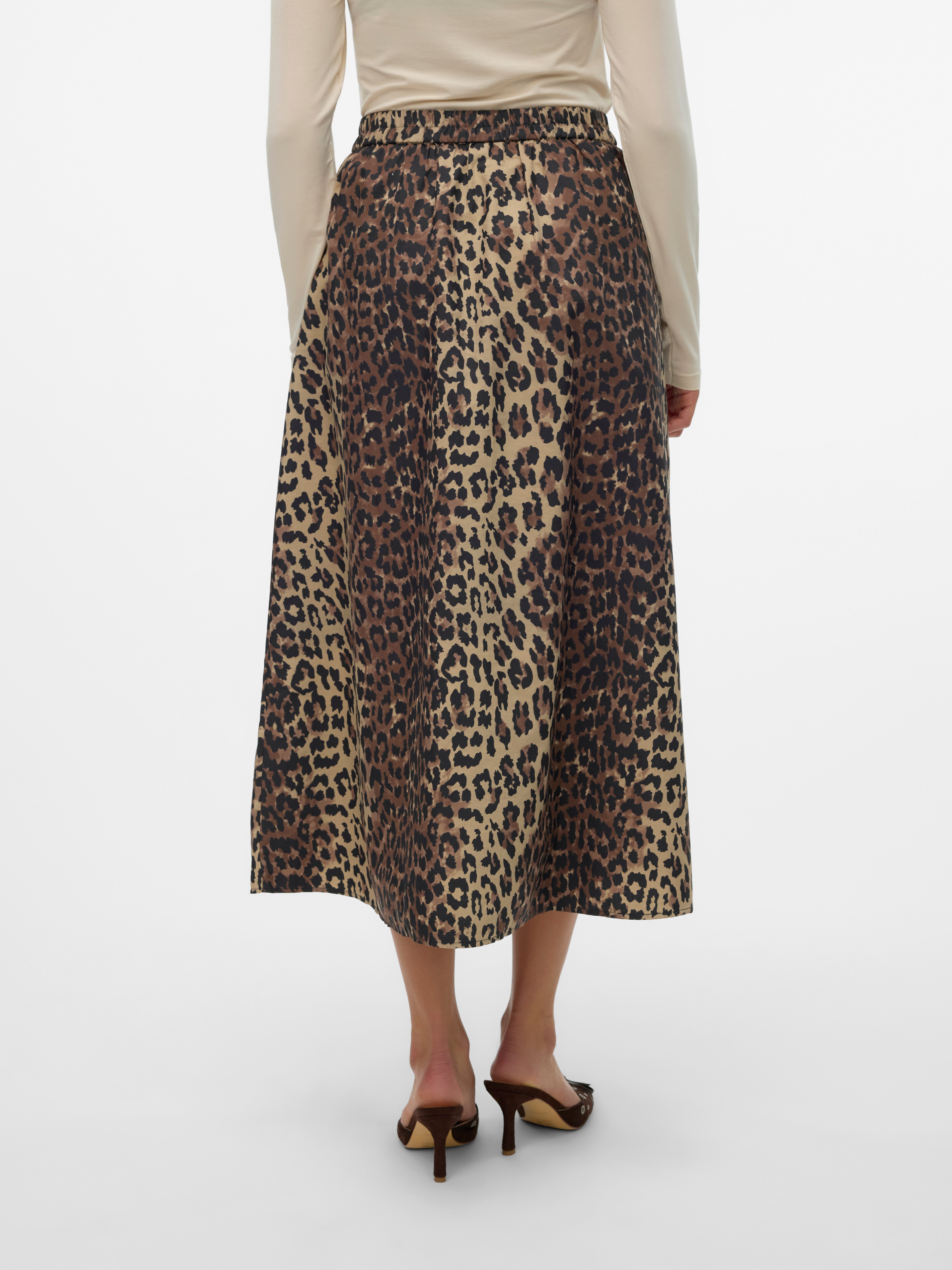 VMELLY Hohe Taille Midirock