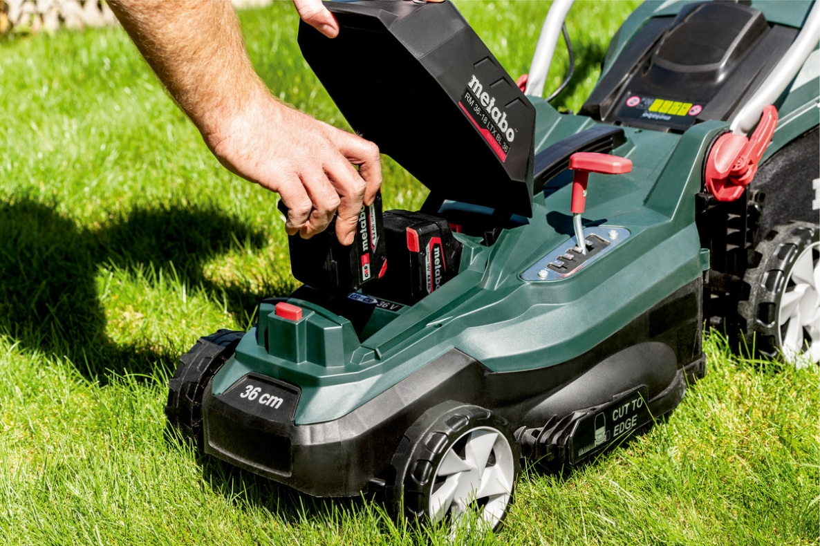 Metabo 601716850 RM 36-18 LTX BL 36 telo 2 x 18V 36 cm akumulátorová kosačka bez batérií a nabíjačky
