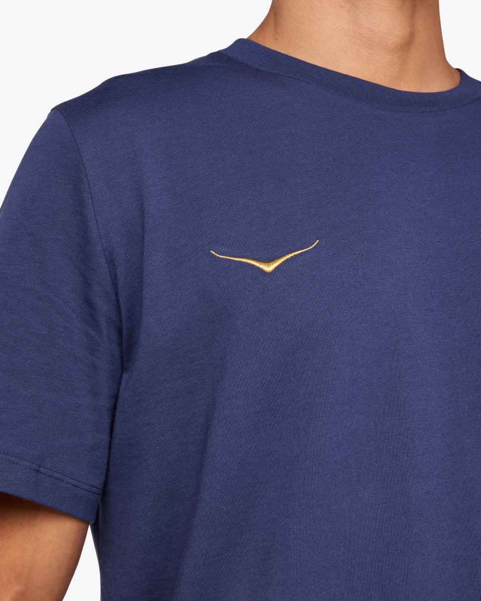 Team HOKA Graphic Tee Varsity Navy