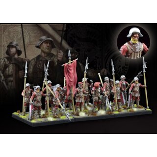 Conquest - Hundred Kingdoms: Militia Pikemen (Multilingual)