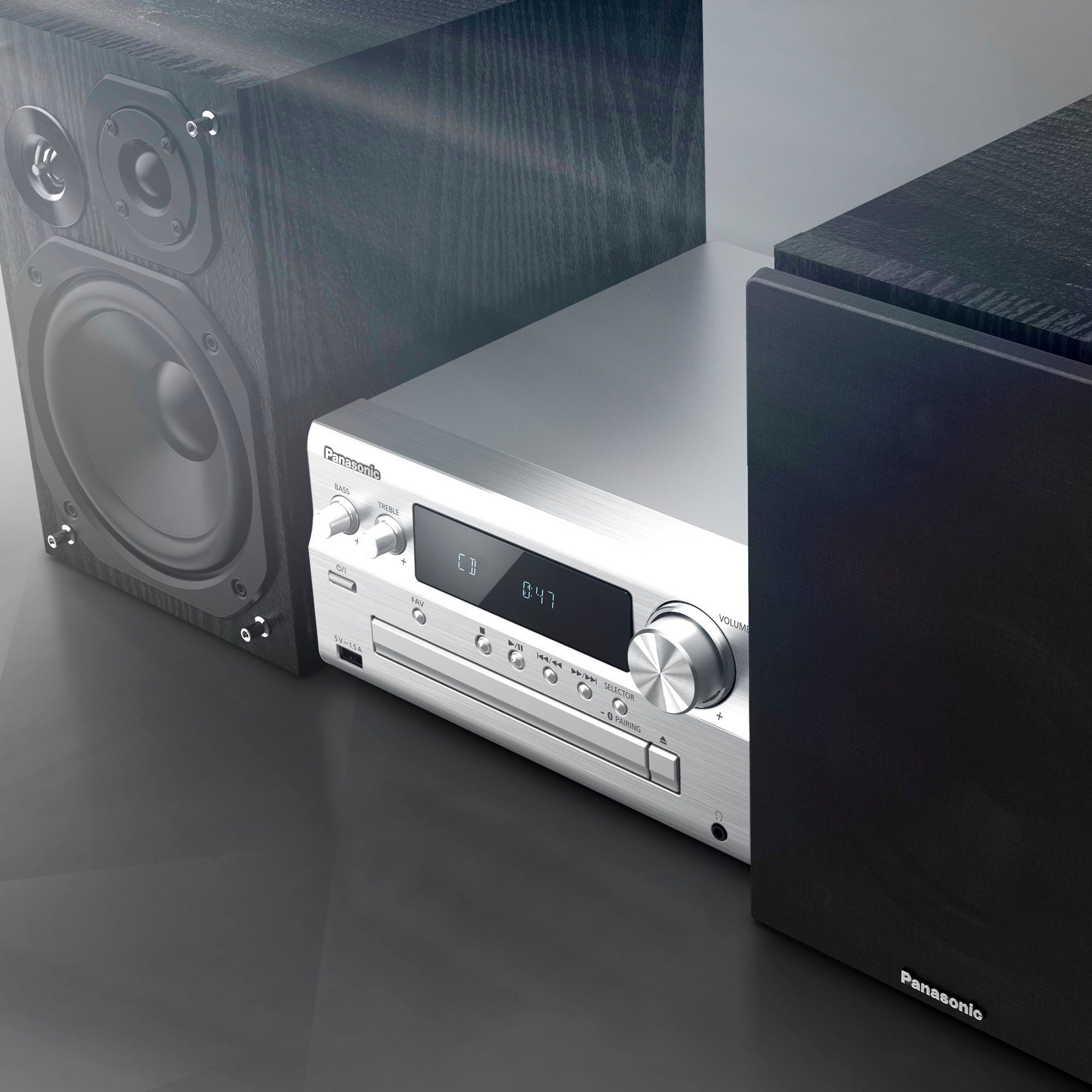 Panasonic SC-PMX802E Premium Micro- Kompaktanlage (Bluetooth, WLAN, Hi-Res Audio, UKW Radio, USB-Audiowiedergabe)