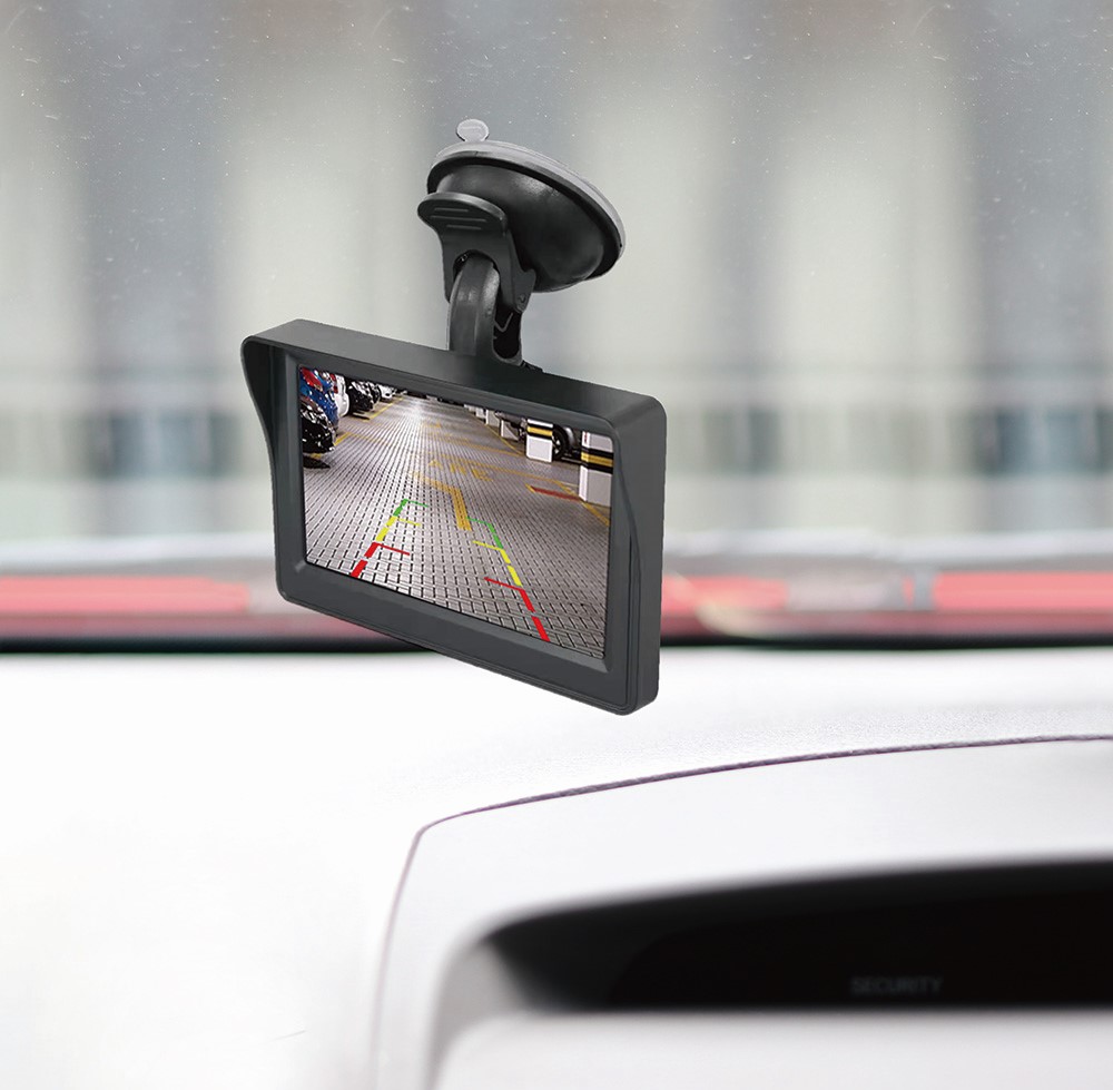 Rückfahrkamera-Kennzeichenhalter mit Monitor von Norauto - ATU