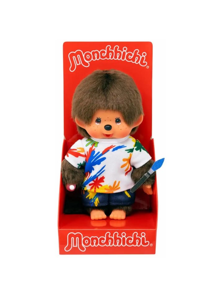Monchhichi Junge im Maler-Outfit | 20 cm | Monchhichi Puppe | Fashion günstig kaufen onesize