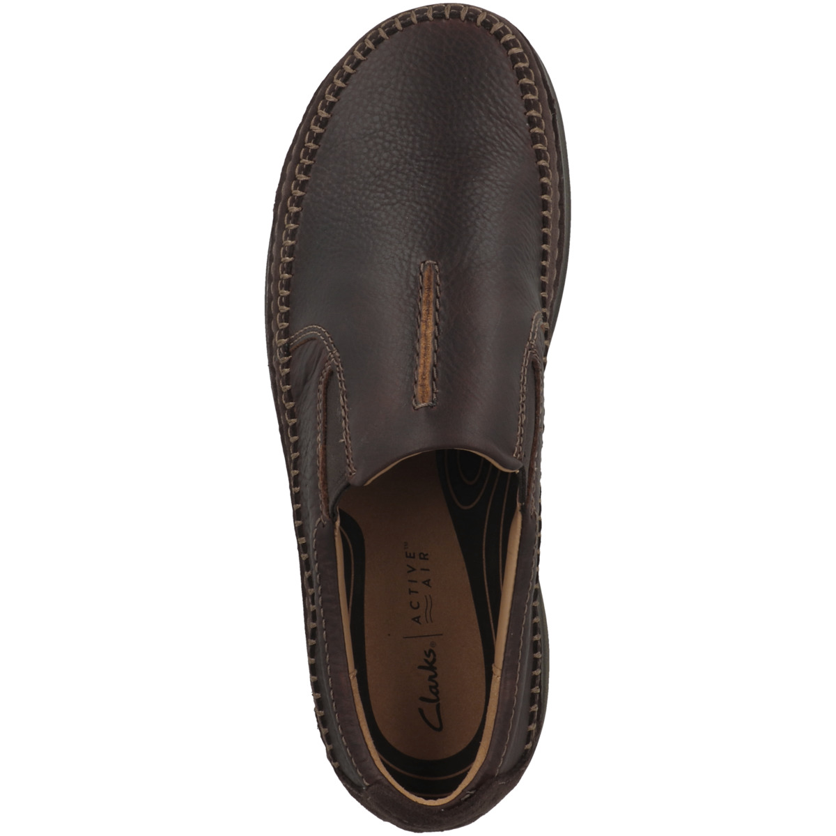 Clarks Nature 5 Walk Slipper dunkelbraun