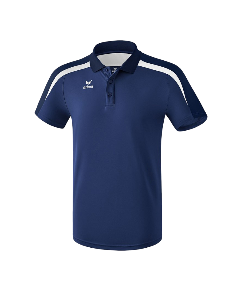 Erima Liga 2.0 Poloshirt Kids Dunkelblau Weiss