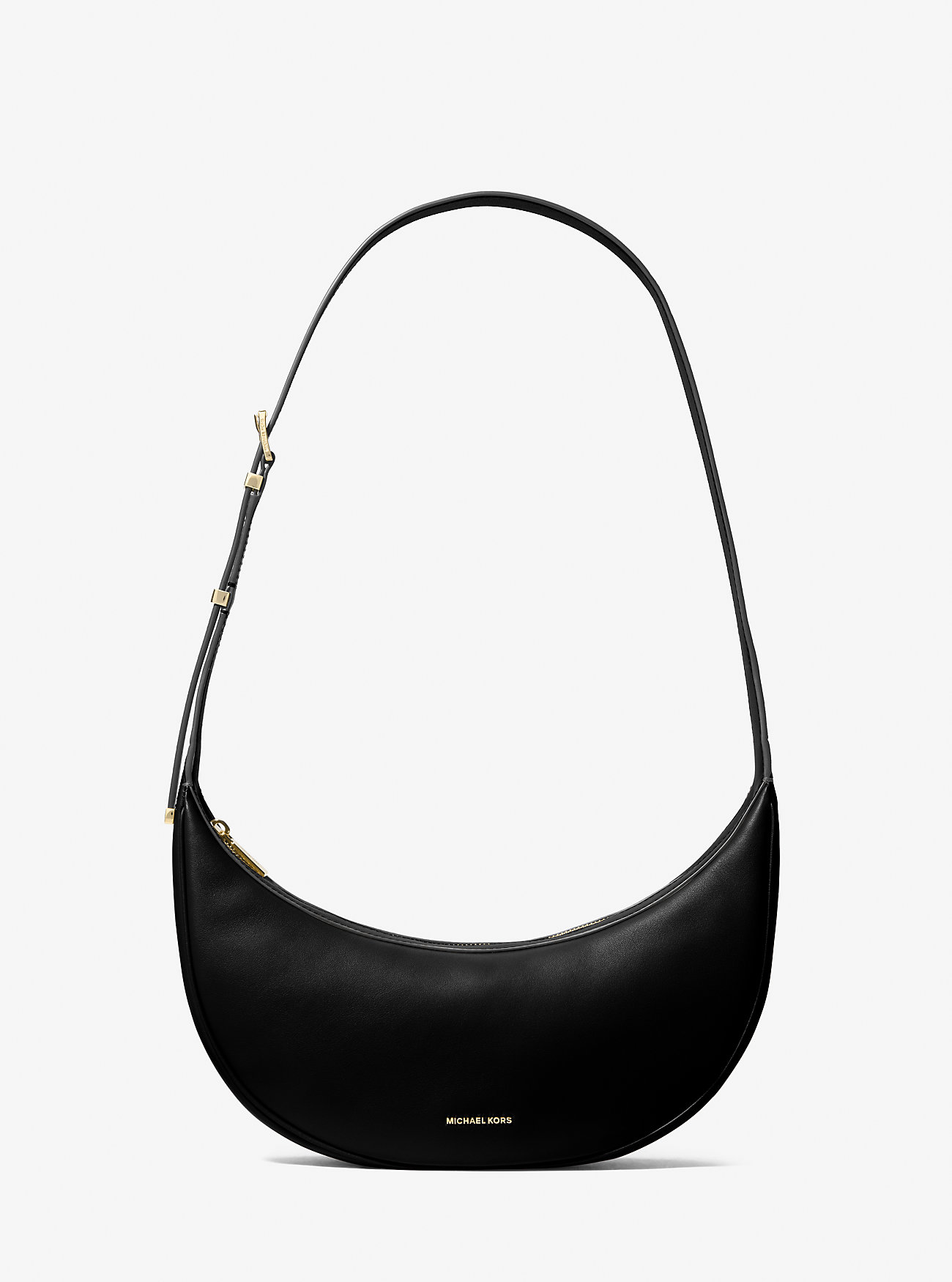 Avra Medium Skinnveske - SVART