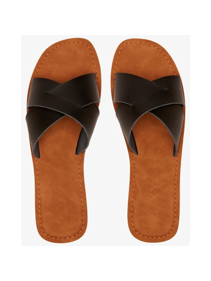 Roxy Sandalen Andreya in Schwarz günstig kaufen