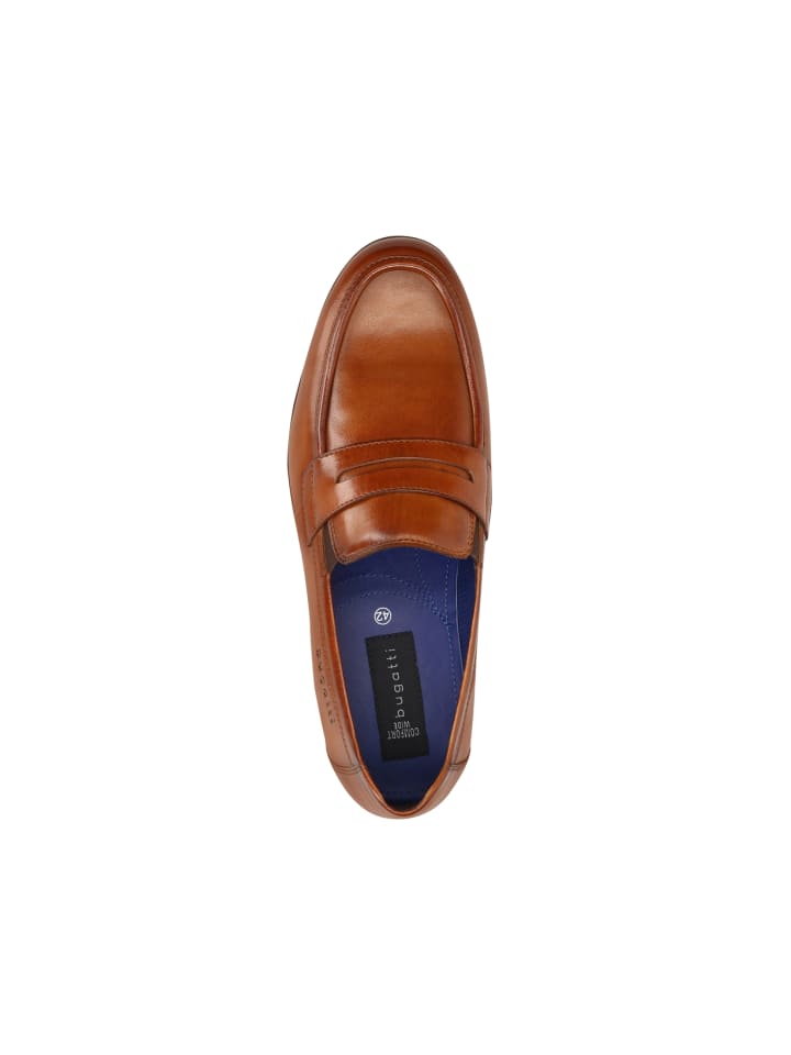 Bugatti Slip on in cognac günstig kaufen