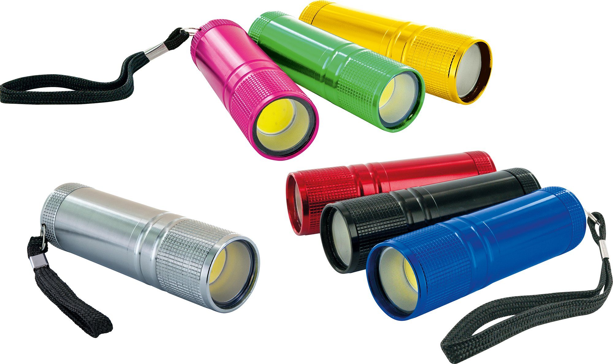 Schwaiger LED Taschenlampe TLED200P 531 (1-St., schlagfest, spritzwassergeschützt), mit Handschlaufe
