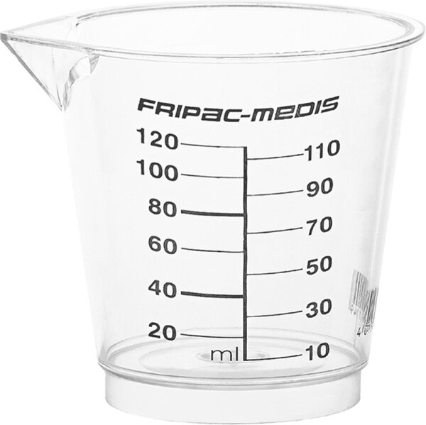 Medis Messbecher 10 ml - 120 ml Skala Friseurzubehör