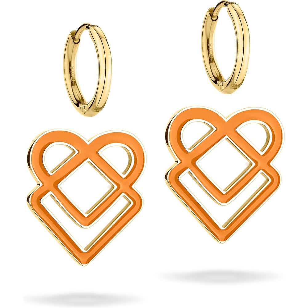 Liebeskind Créoles Acier inoxydable Boucles d'oreilles