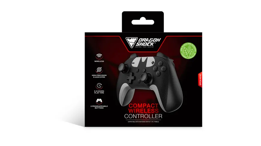 PopTop Compact Wireless Controller für Switch (Batman)