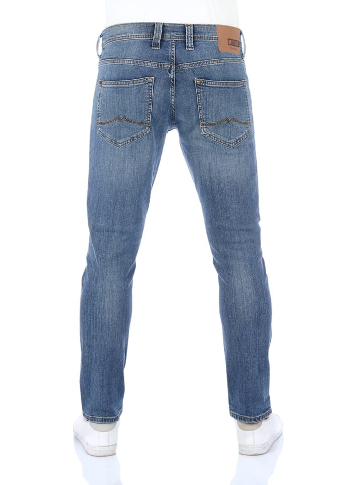 Mustang Jeans Oregon tapered in Blau günstig kaufen