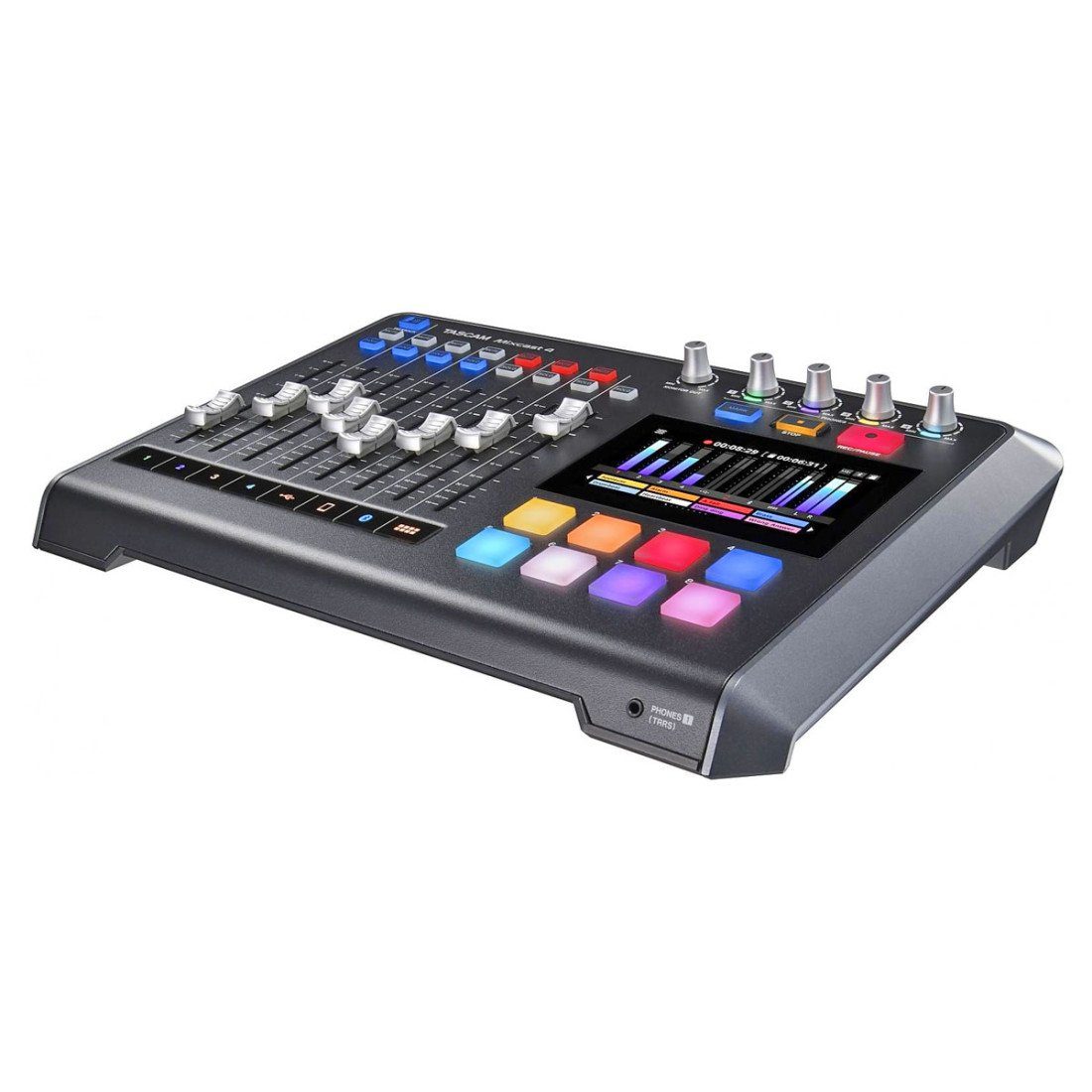 Tascam Mischpult Tascam Mixcast 4 Podcast-Station mit Speicherkarte