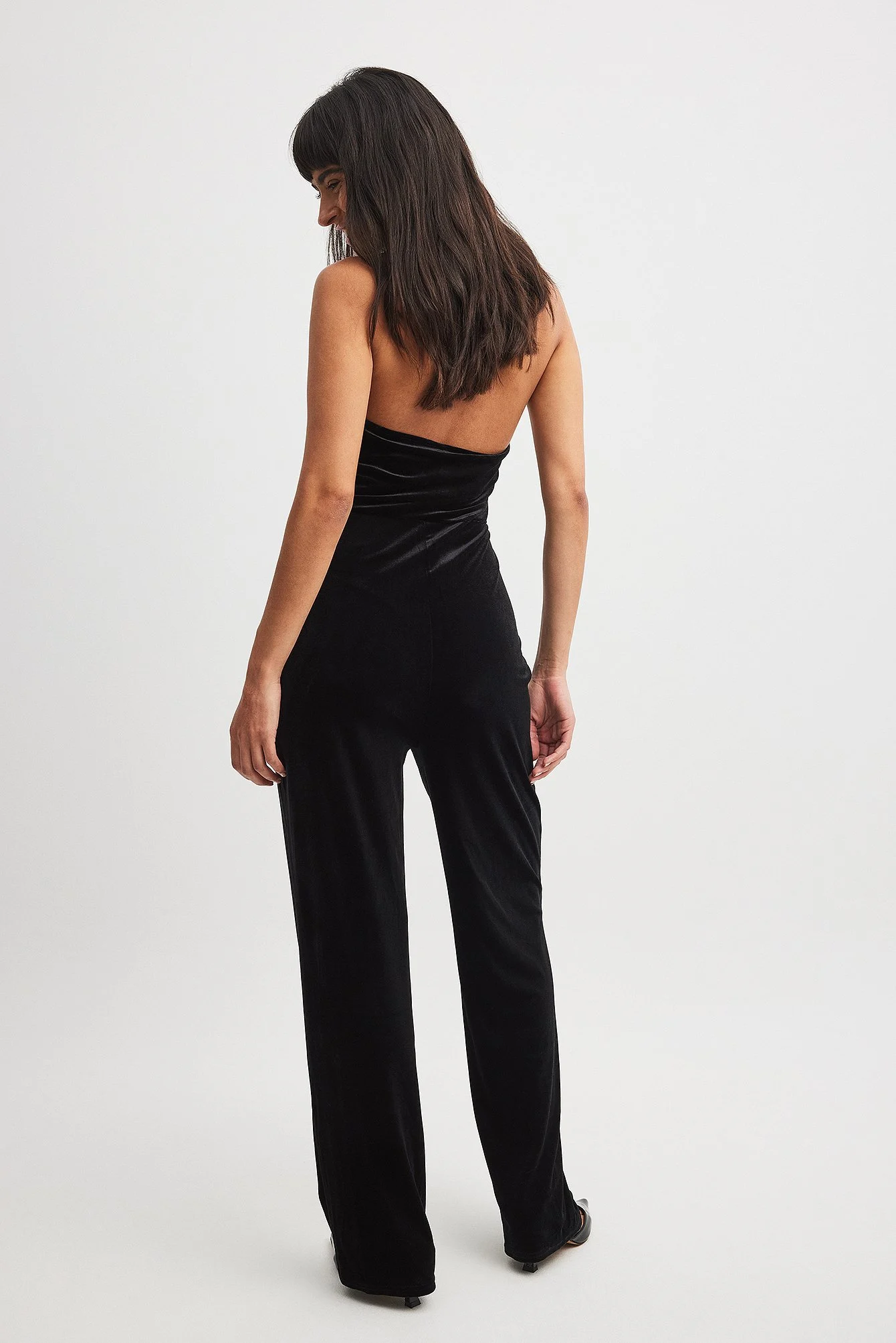 Samt Jumpsuit