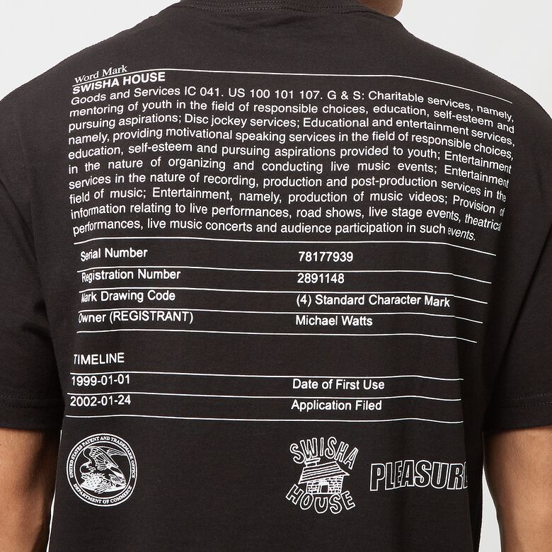 Pleasures Trademark T-Shirt Black