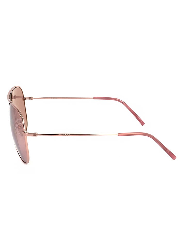 DKNY Damen-Sonnenbrille in Gold/ Hellbraun günstig kaufen 58