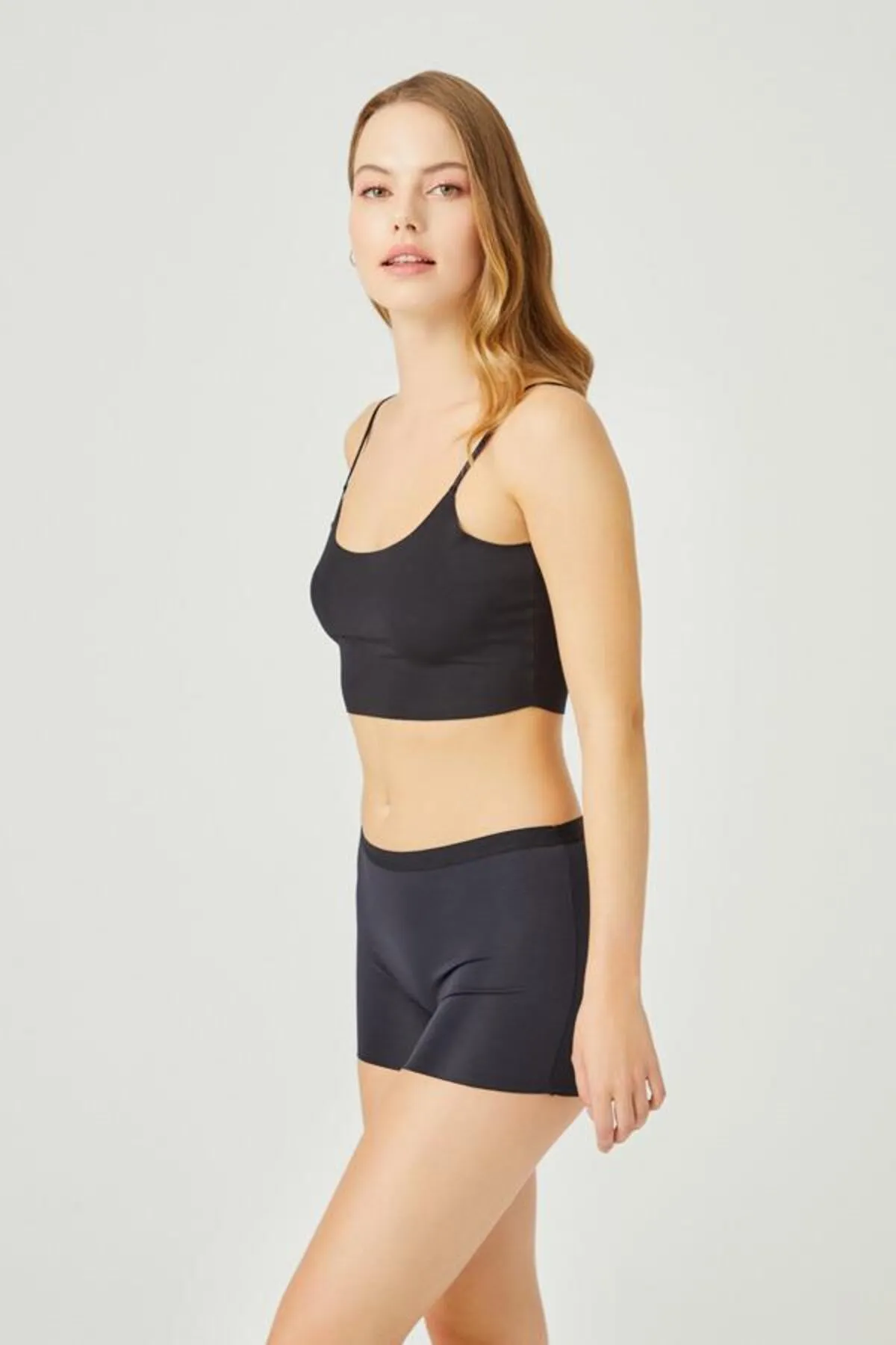 Cottonhill  Basic Laser Cut Nahtlose Damen-Boxershorts im 3er-Pack