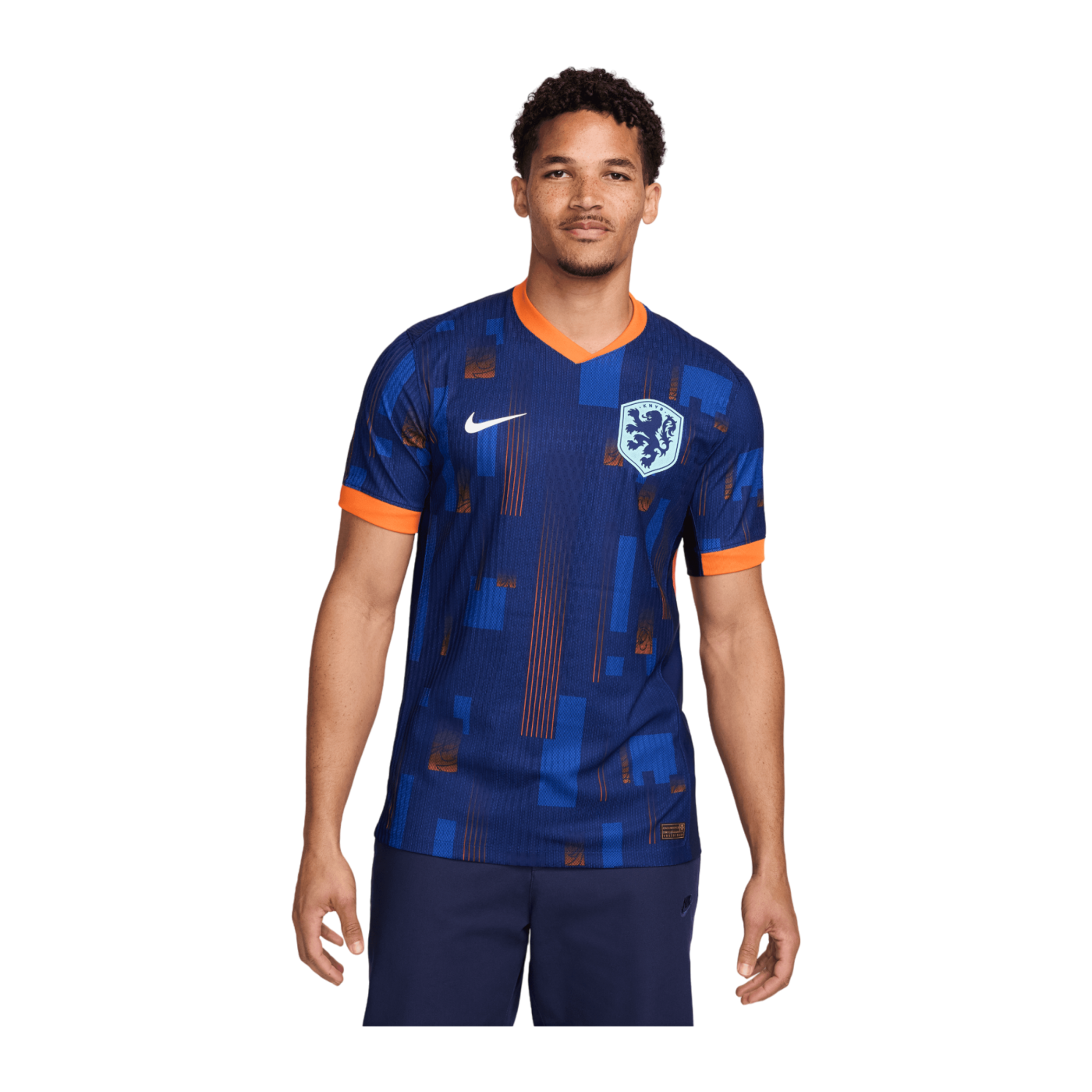 Nike Niederlande Auth. Trikot Away EM 2024 Blau F492