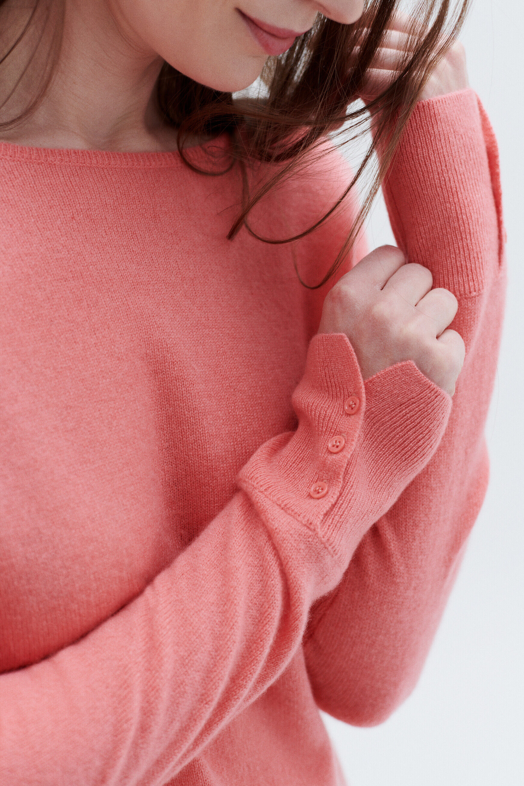 Pull mzoan rose femme