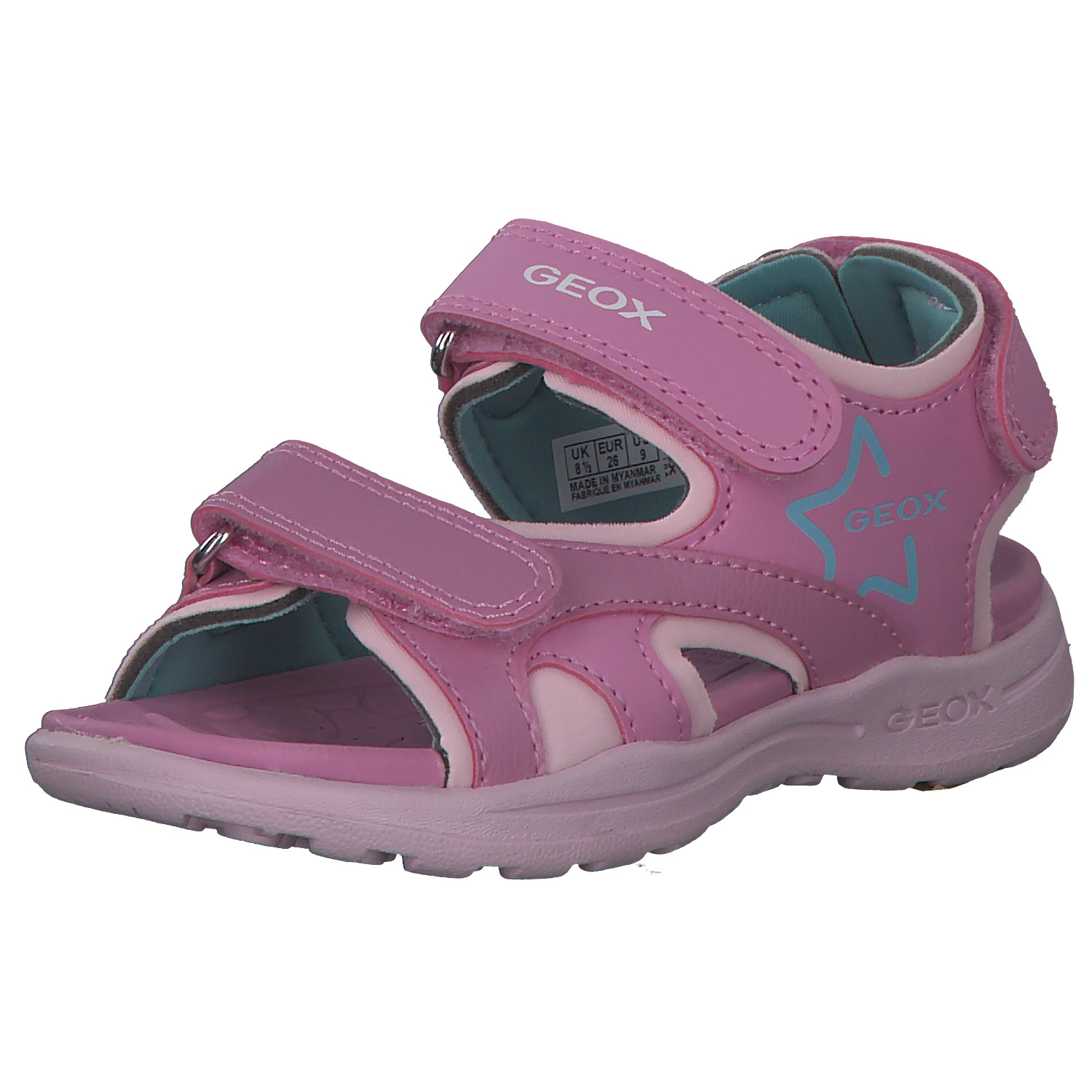 Geox J256AA, Sandalen (Kinder), Kinder, Pink