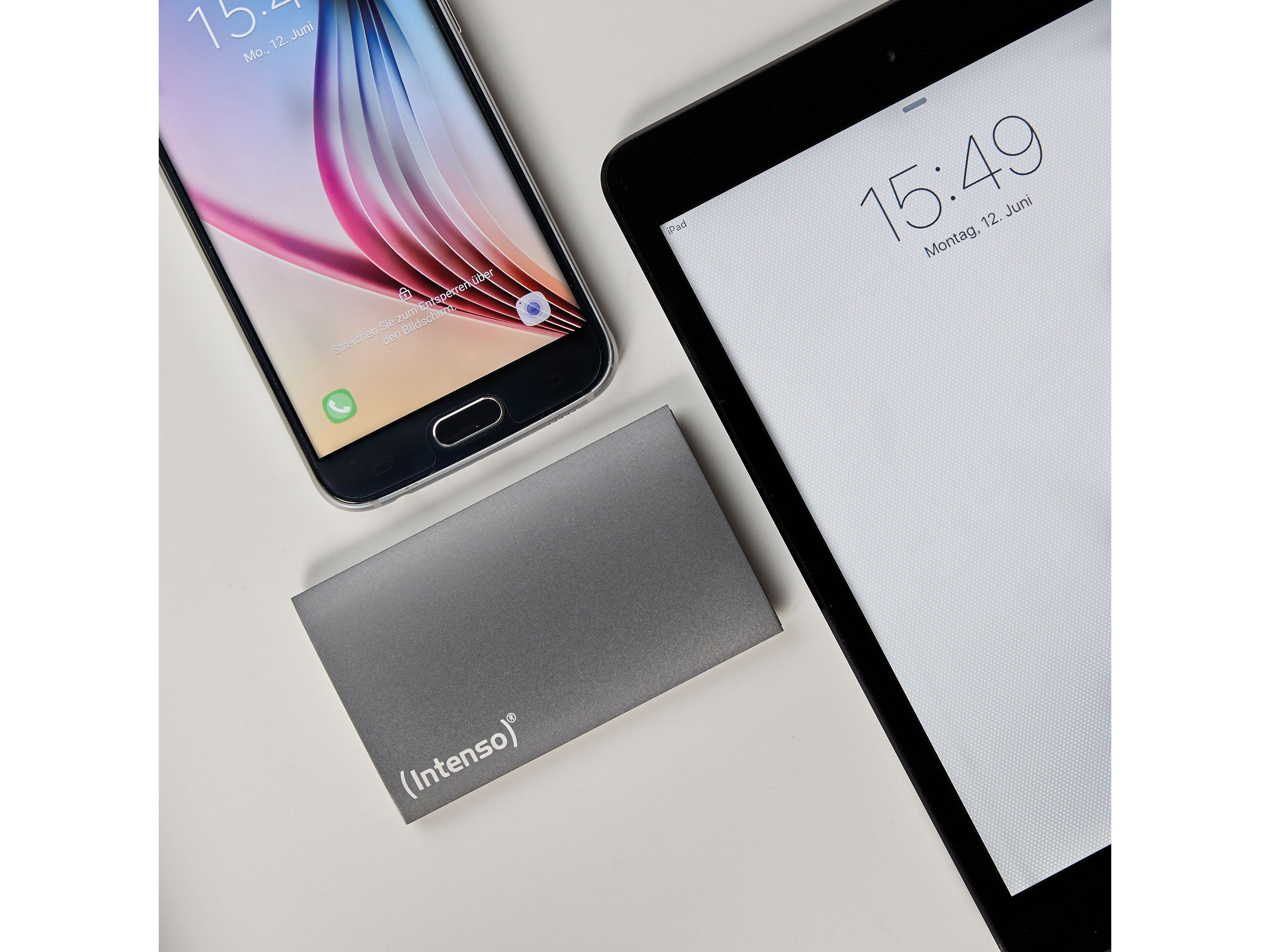 Intenso INTENSO Externe SSD Premium, 2 TB, anthrazit externe SSD