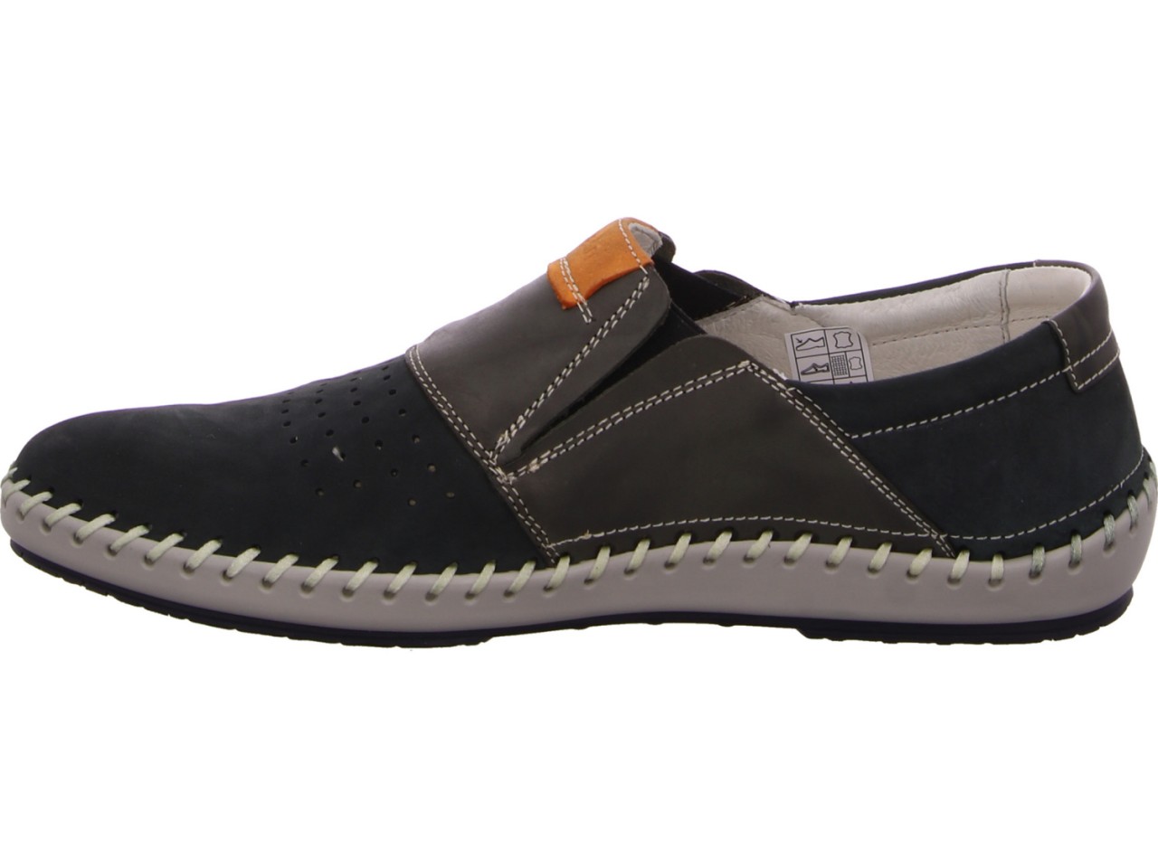 DIVERSE Komfort Slipper schwarz