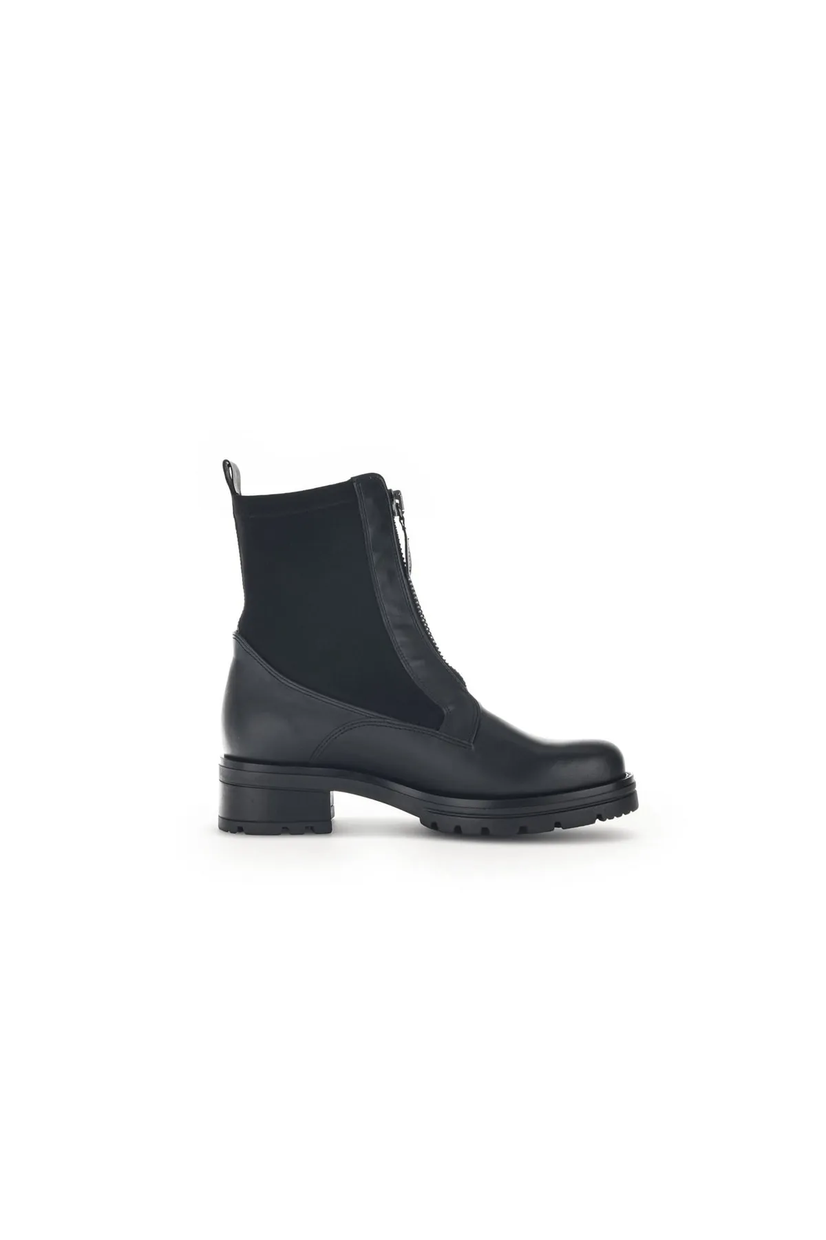 GABOR  Stiefelette - Schwarz - Flacher Absatz