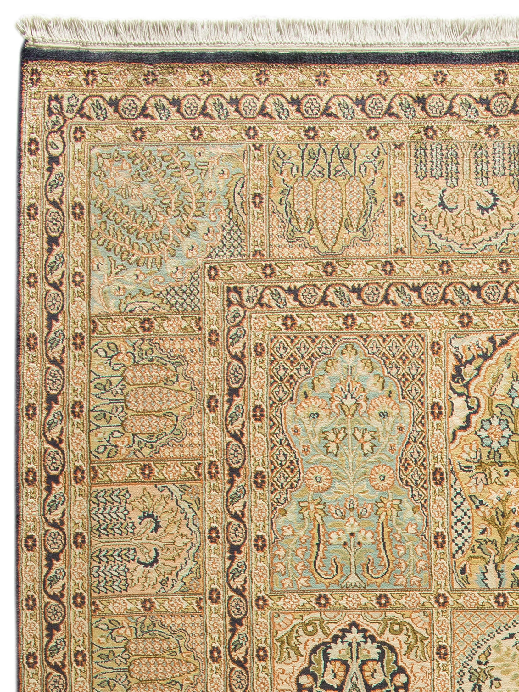 Kaschmir Seide 18/18 ca. 244 x 349 cm, Unikat / Einzelstück