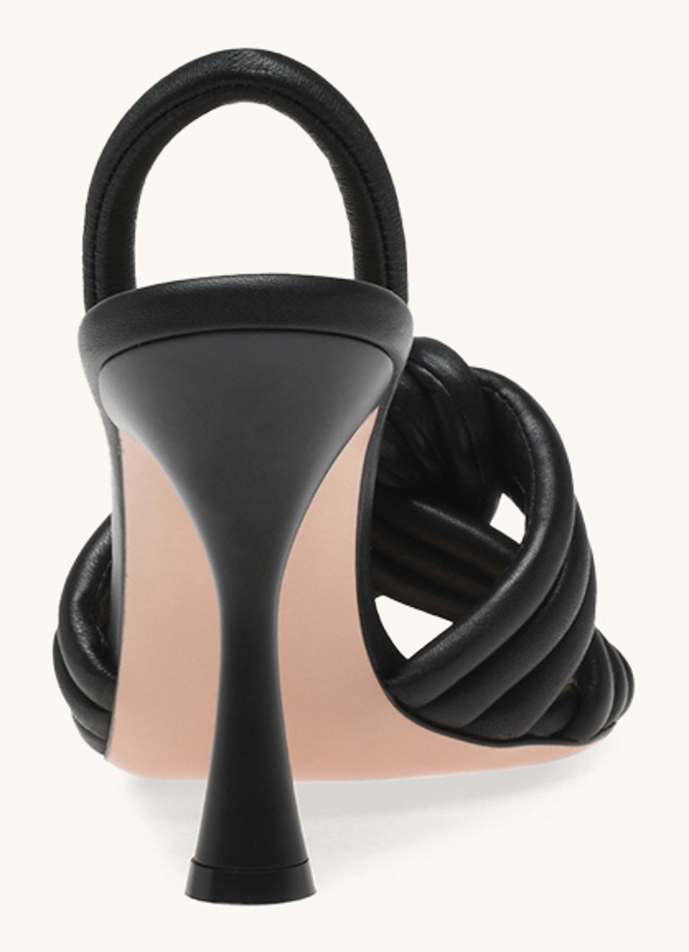 Gianvito Rossi Ottavia jēra ādas sandales