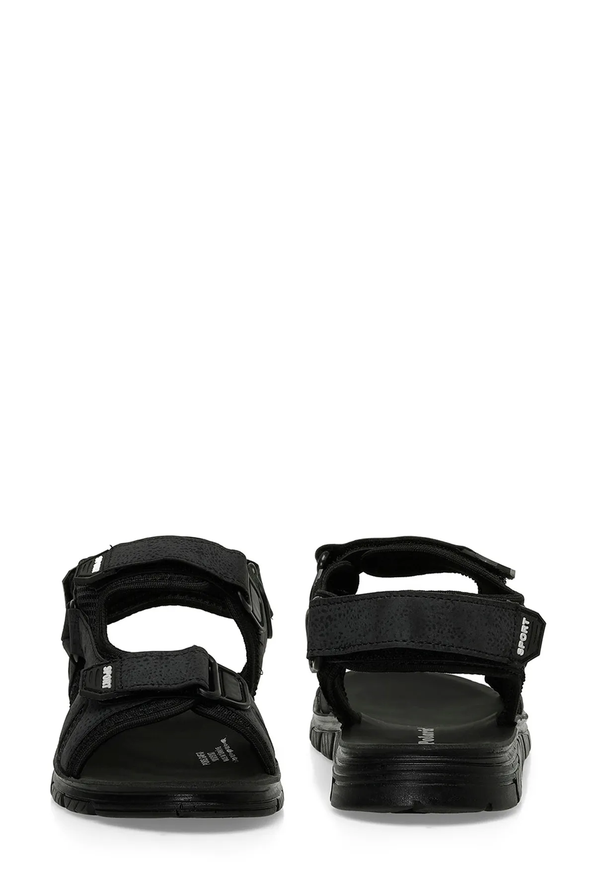 Polaris  PORS.G4FX Schwarze Jungen-Sandalen