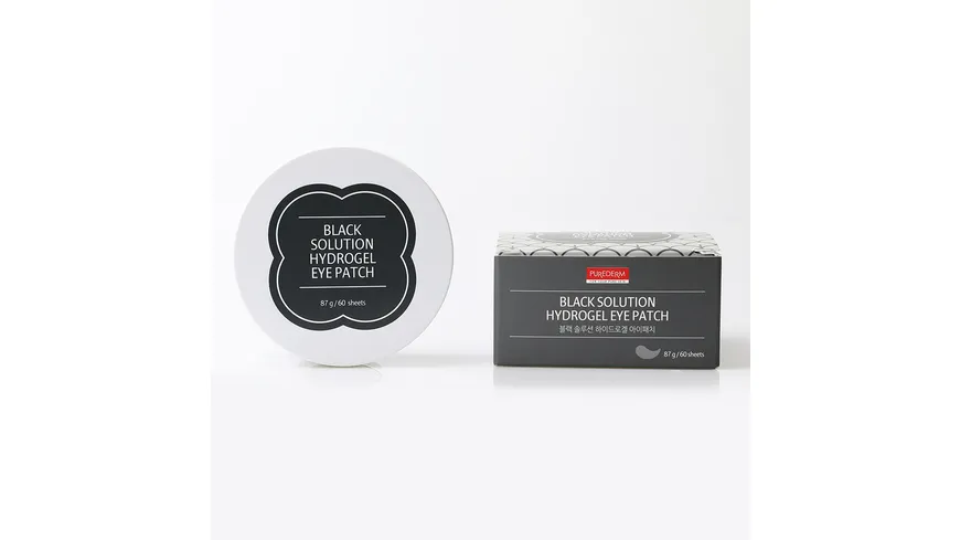 PUREDERM Black Solution Hydrogel Eye Patch