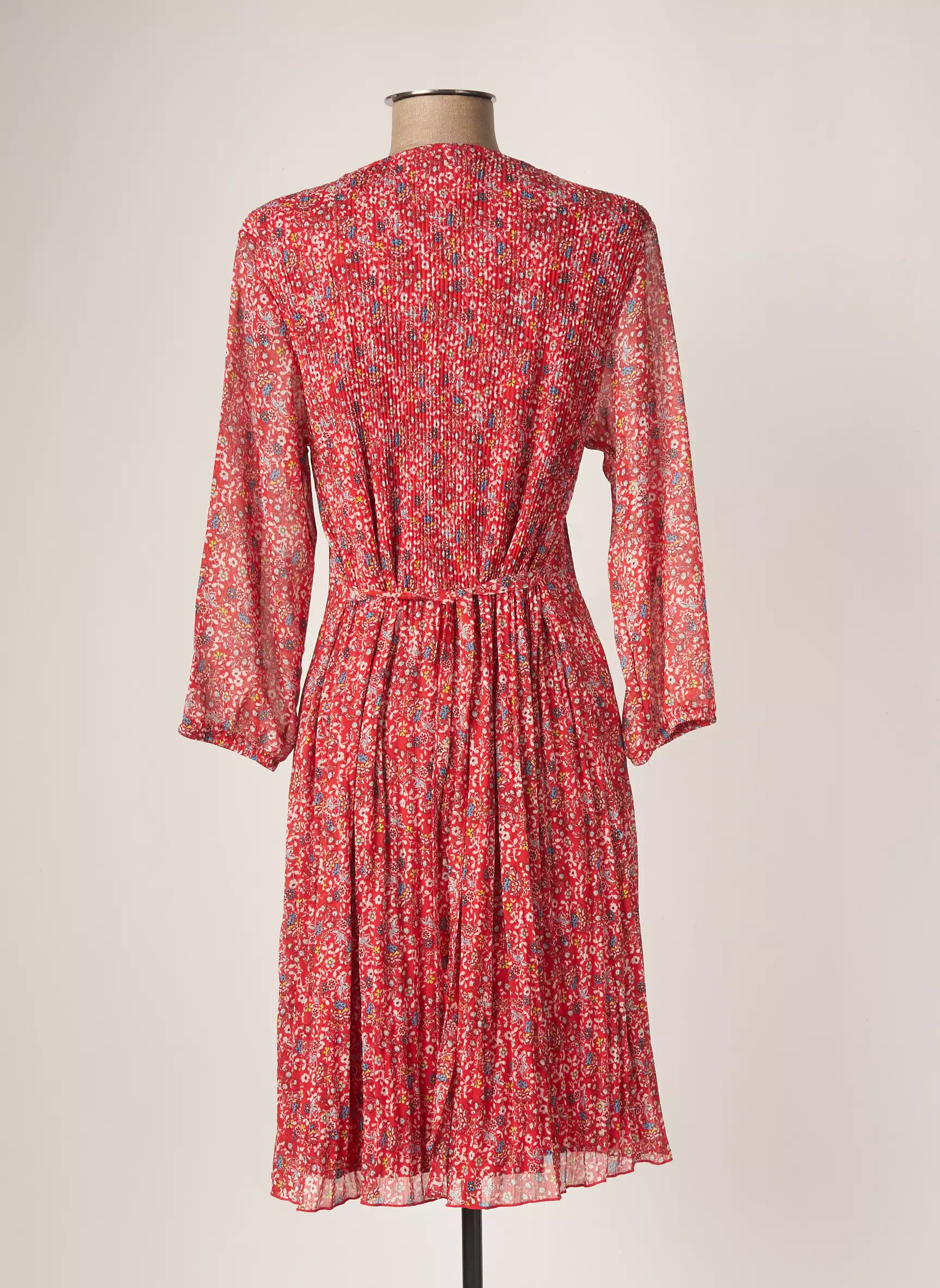 Christine Laure Robes Mi Longues Femme couleur rouge
