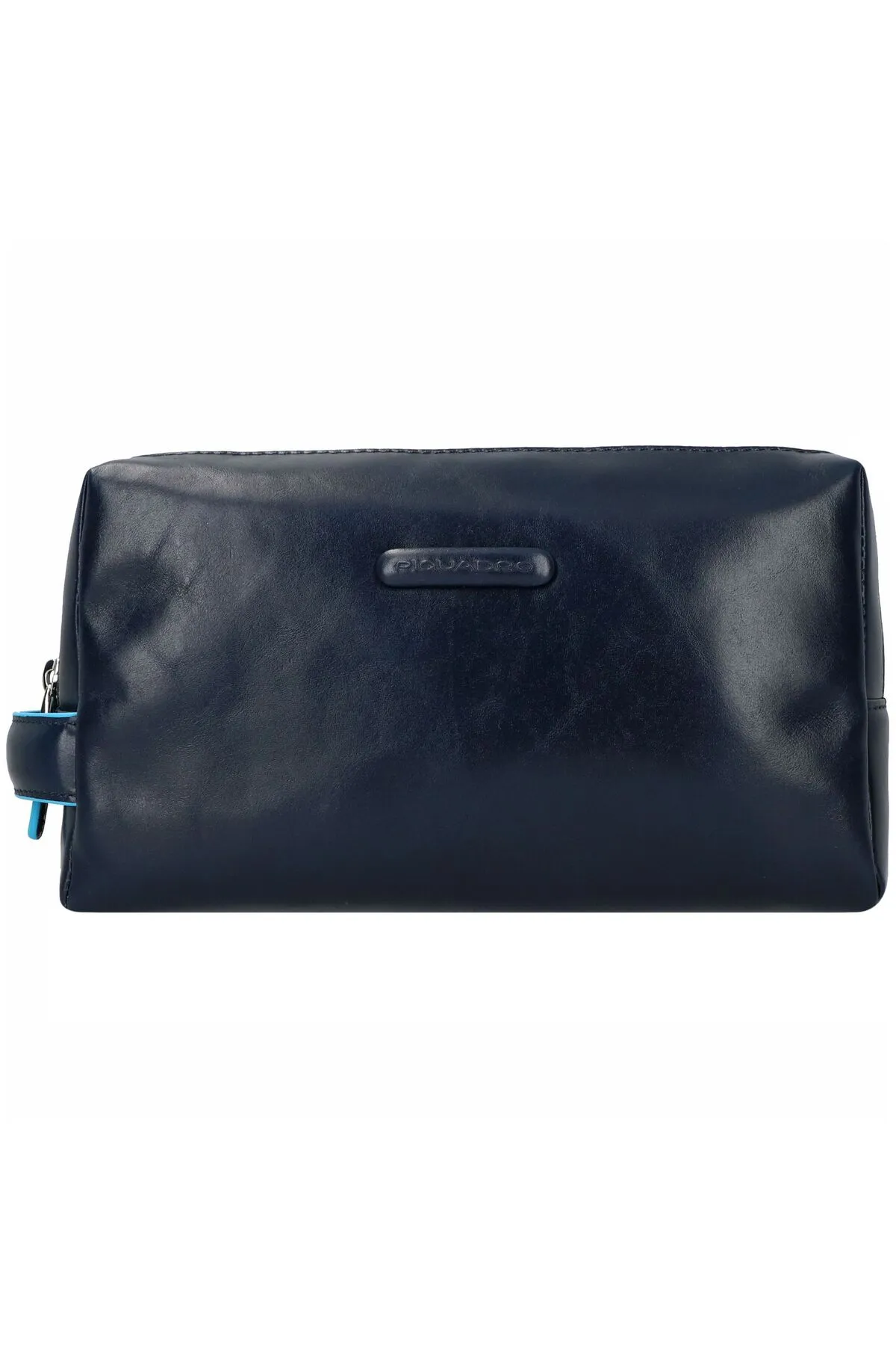 PIQUADRO  Blue Square Kulturbeutel Leder 25 cm