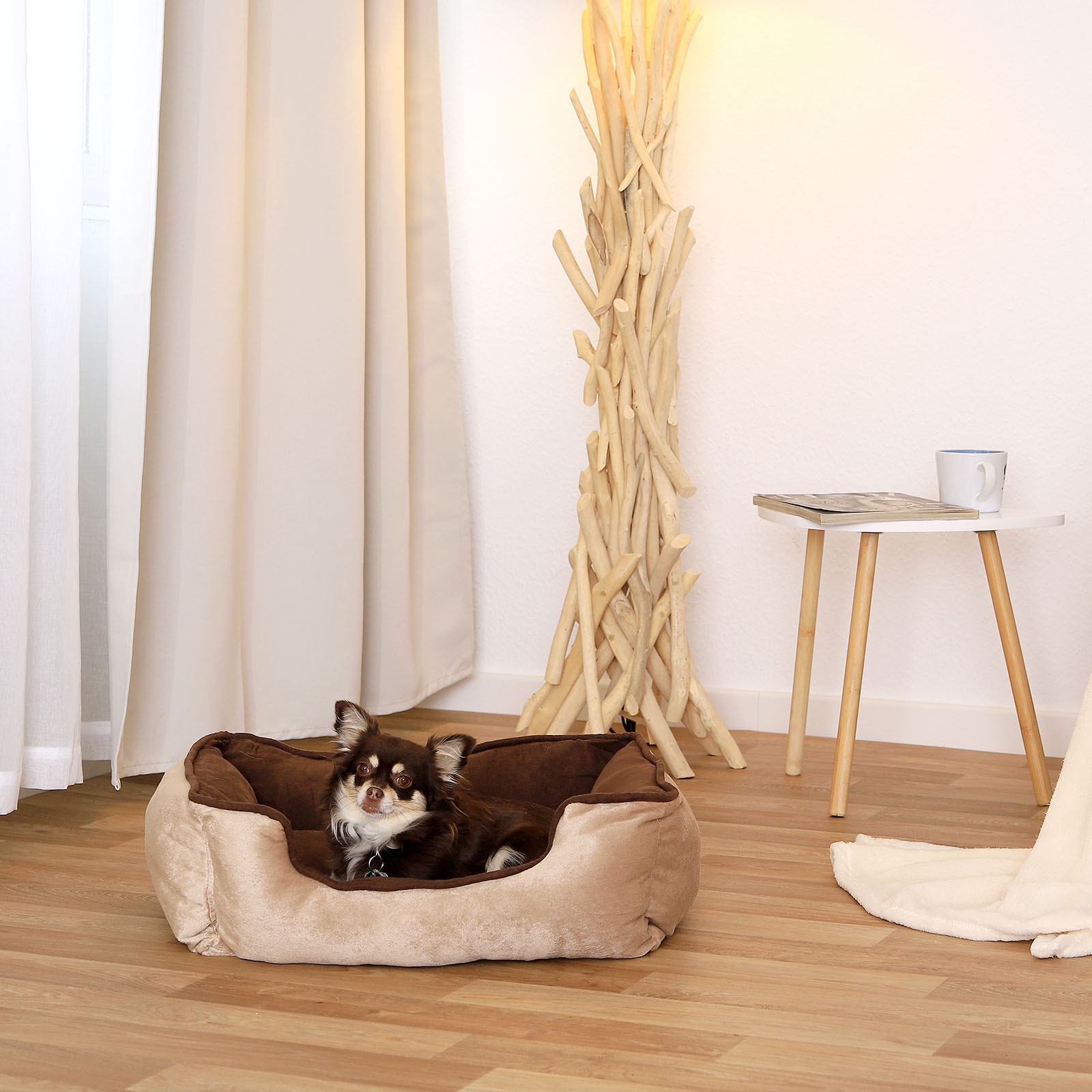 Lionto Hundebetten Lionto 2-in-1 Hundebett Hundekissen S