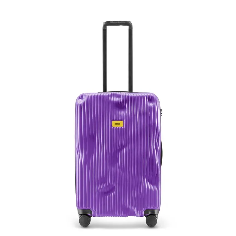 Crash Baggage Stripe Trolley M (68 cm) - Grape Violet
