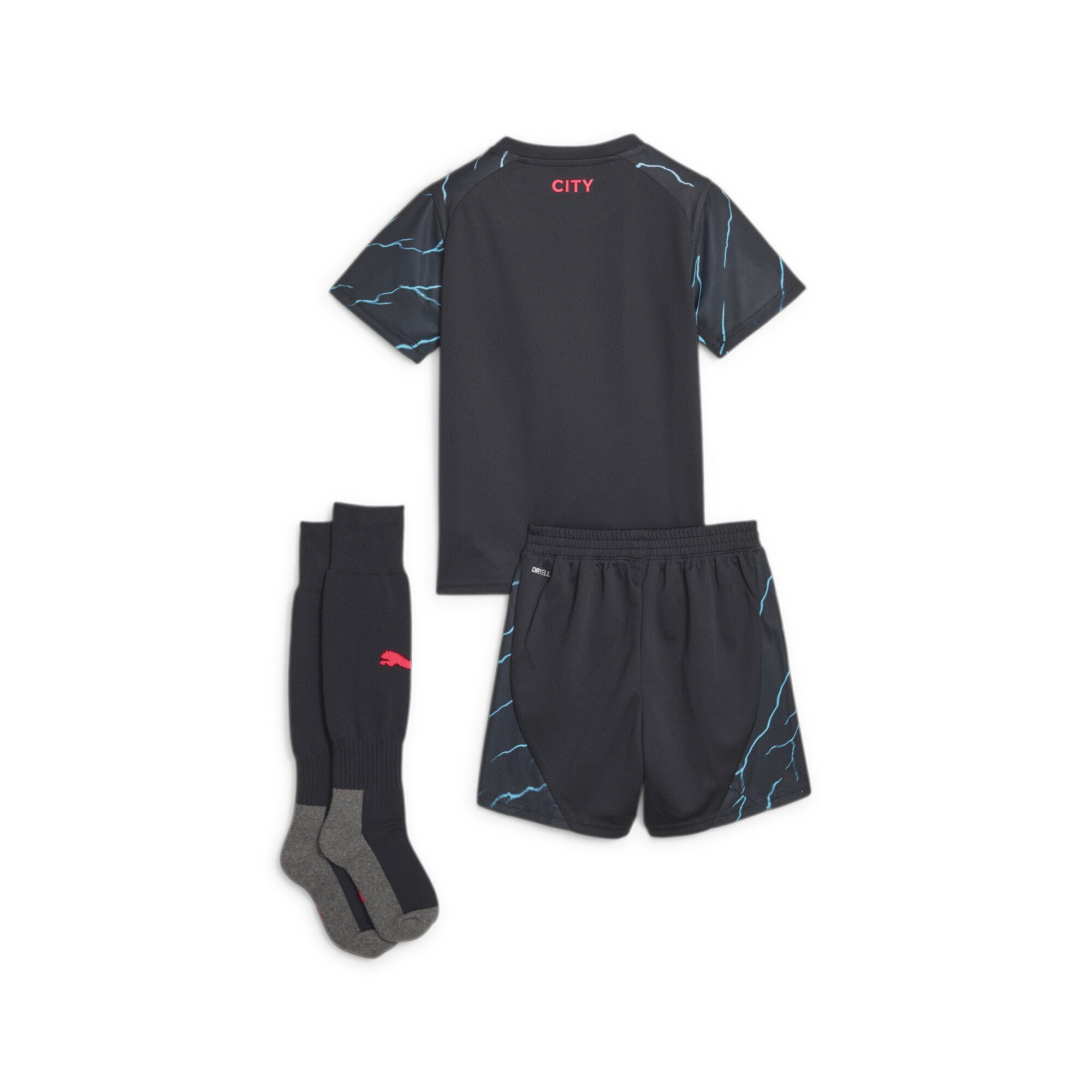 PUMA Trainingsanzug Manchester City 23/24 Ausweichtrikot Mini-Kit Kinder