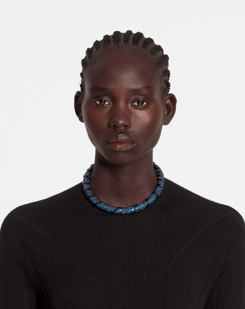COLLIER RAS-DE-COU MELODIE STRASSÉ