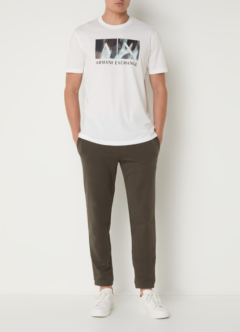 T-shirt Armani Exchange con logo stampato