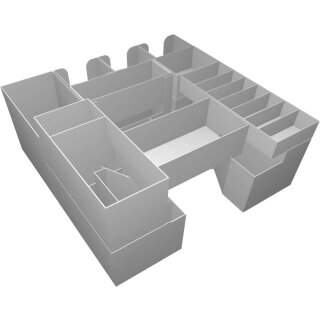 Feldherr Organizer + Schaumstoff-Set für Descent: Legenden der Finsternis - Grundspielbox