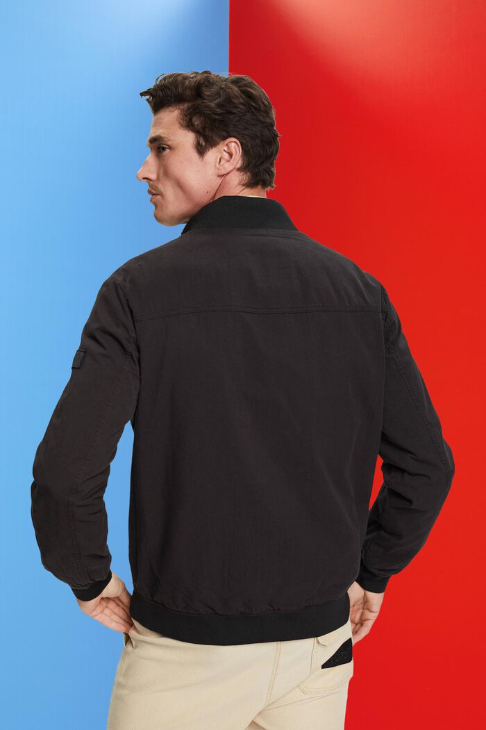 Bomberjacke mit Stehkragen