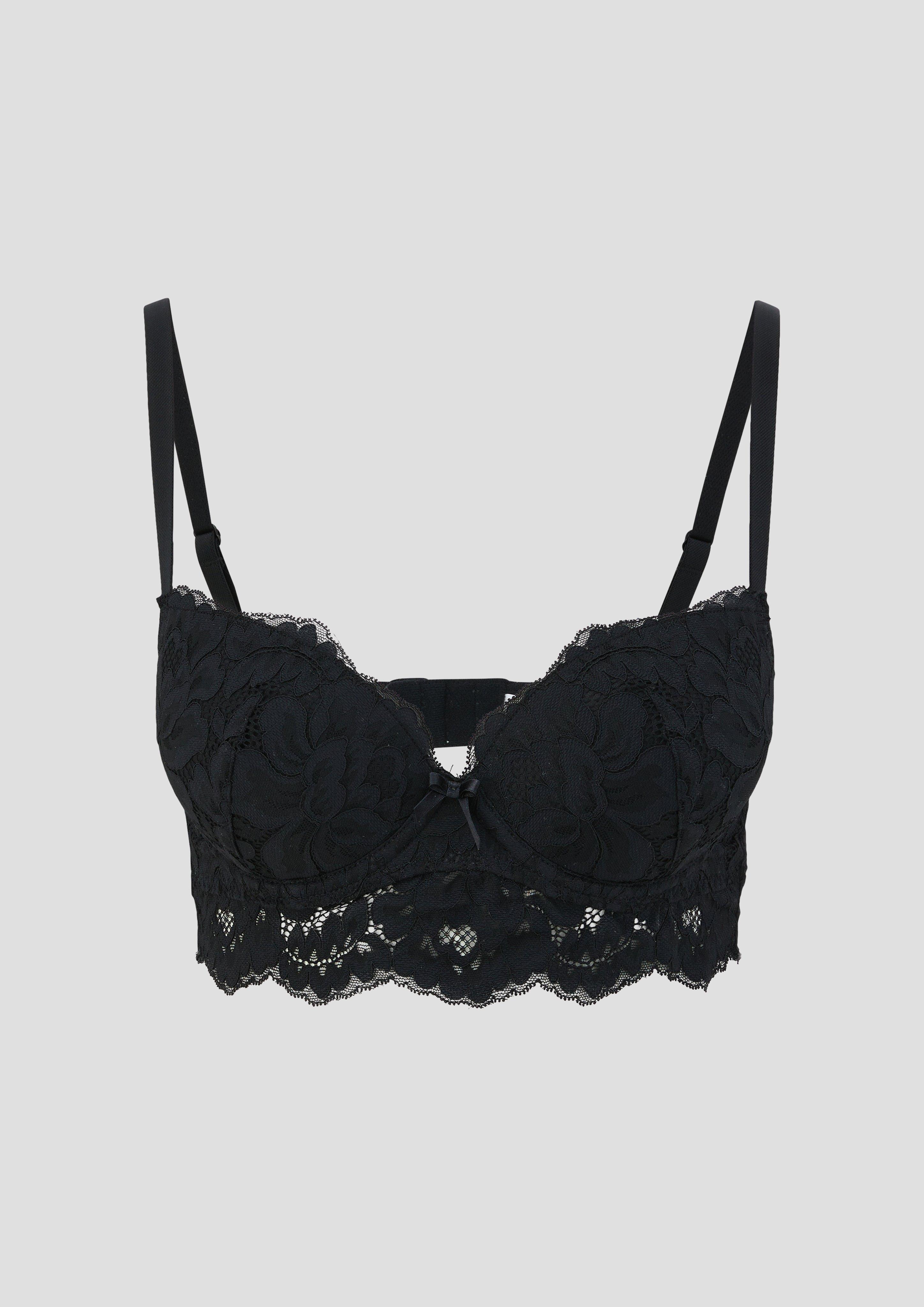 Push-Up BH mit floraler Spitze  EME-6007027-9999
