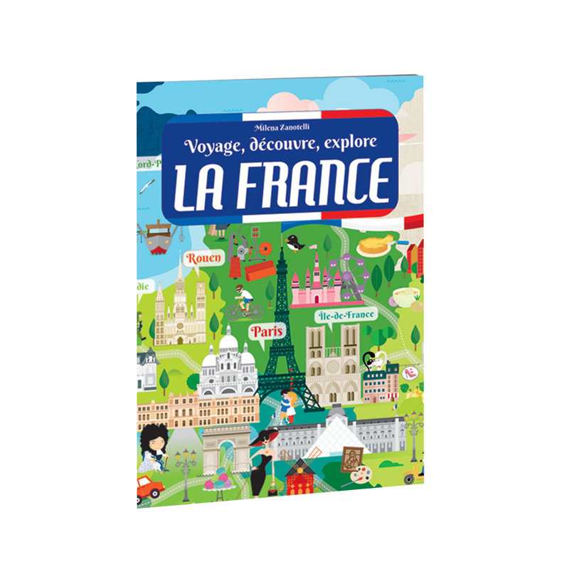 Puzzle découverte de la France et son livret Sassi